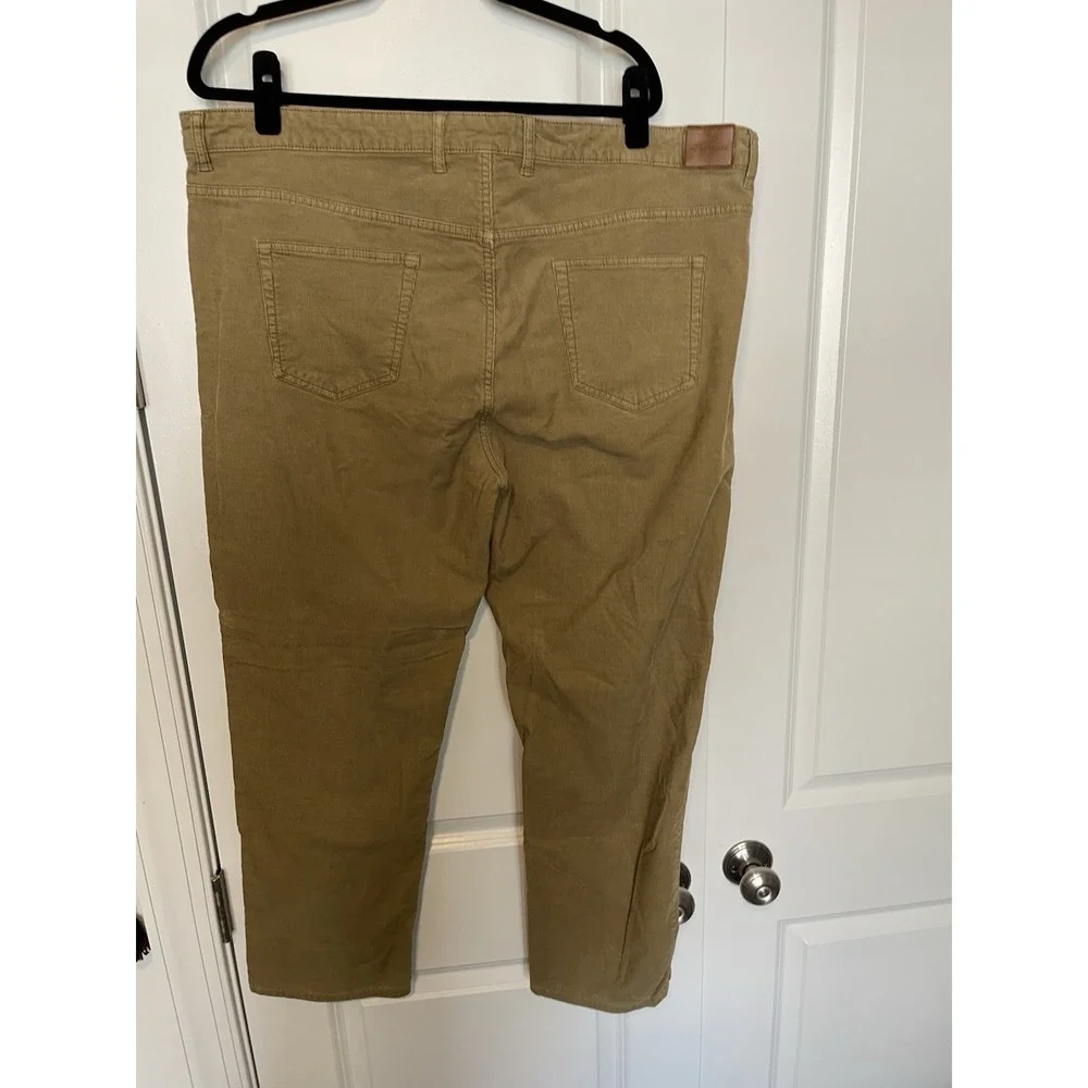 Peter Millar Pants Mens 42x28 Brown Corduroy Crown Casual Preppy Work Traveling